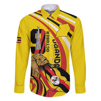 Uganda Family Matching Puletasi and Hawaiian Shirt 63rd Anniversary Of Independence - Wonder Print Shop