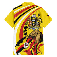 Uganda Family Matching Summer Maxi Dress and Hawaiian Shirt 63rd Anniversary Of Independence - Wonder Print Shop