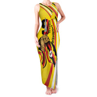 Uganda Family Matching Tank Maxi Dress and Hawaiian Shirt 63rd Anniversary Of Independence - Wonder Print Shop