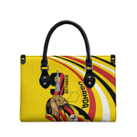 Uganda Leather Bag 63rd Anniversary Of Independence - Wonder Print Shop