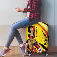 Uganda Luggage Cover 63rd Anniversary Of Independence - Wonder Print Shop