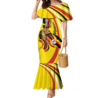 Uganda Mermaid Dress 63rd Anniversary Of Independence - Wonder Print Shop
