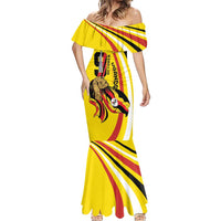 Uganda Mermaid Dress 63rd Anniversary Of Independence - Wonder Print Shop