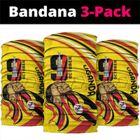 Uganda Neck Gaiter 63rd Anniversary Of Independence - Wonder Print Shop