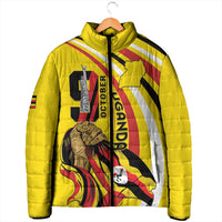 Uganda Padded Jacket 63rd Anniversary Of Independence - Wonder Print Shop