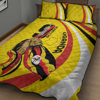 Uganda Quilt Bed Set 63rd Anniversary Of Independence - Wonder Print Shop