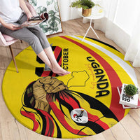 Uganda Round Carpet 63rd Anniversary Of Independence - Wonder Print Shop