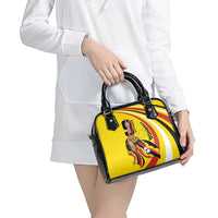 Uganda Shoulder Handbag 63rd Anniversary Of Independence - Wonder Print Shop