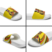 Uganda Slide Sandals 63rd Anniversary Of Independence - Wonder Print Shop