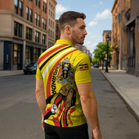 Uganda Zipper Polo Shirt 63rd Anniversary Of Independence - Wonder Print Shop