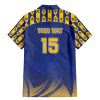 Custom Barbados Pride Cricket Family Matching Mermaid Dress and Hawaiian Shirt Dwarf Poinciana Flower Sporty Style - Wonder Print Shop