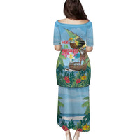 Tanzania Christmas Family Matching Puletasi and Hawaiian Shirt Heri ya Krismasi - Wonder Print Shop