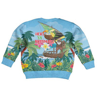 Tanzania Christmas Kid Ugly Christmas Sweater Heri ya Krismasi - Wonder Print Shop