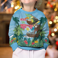Tanzania Christmas Kid Ugly Christmas Sweater Heri ya Krismasi - Wonder Print Shop