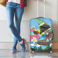 Tanzania Christmas Luggage Cover Heri ya Krismasi - Wonder Print Shop