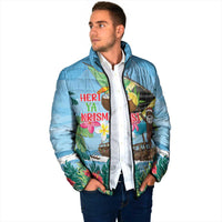 Tanzania Christmas Padded Jacket Heri ya Krismasi - Wonder Print Shop