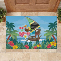 Tanzania Christmas Rubber Doormat Heri ya Krismasi - Wonder Print Shop