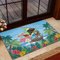 Tanzania Christmas Rubber Doormat Heri ya Krismasi - Wonder Print Shop