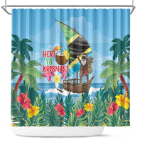 Tanzania Christmas Shower Curtain Heri ya Krismasi - Wonder Print Shop