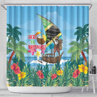 Tanzania Christmas Shower Curtain Heri ya Krismasi - Wonder Print Shop