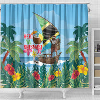 Tanzania Christmas Shower Curtain Heri ya Krismasi - Wonder Print Shop