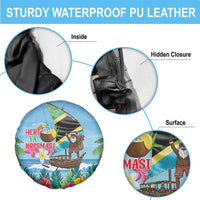 Tanzania Christmas Spare Tire Cover Heri ya Krismasi - Wonder Print Shop