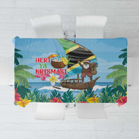 Tanzania Christmas Tablecloth Heri ya Krismasi - Wonder Print Shop