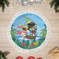 Tanzania Christmas Tree Skirt Heri ya Krismasi - Wonder Print Shop