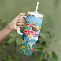 Tanzania Christmas Tumbler With Handle Heri ya Krismasi - Wonder Print Shop