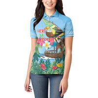 Tanzania Christmas Women Polo Shirt Heri ya Krismasi - Wonder Print Shop