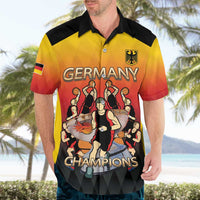 Custom Germany Basketball Hawaiian Shirt European Champions 2025 - Wonder Print Shop
