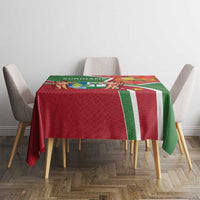 Suriname Independence Day Tablecloth Coat Of Arms With Lesser Kiskadee - Wonder Print Shop