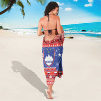 Slovenia Christmas Sarong Coat Of Arms Vesel Bozic - Wonder Print Shop