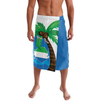 Personalised Sierra Leone Lavalava Coat Of Arms With Flag Map - Wonder Print Shop