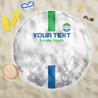 Custom Sierra Leone Football Beach Blanket Go Leone Stars - Wonder Print Shop