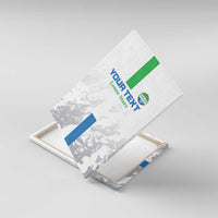 Custom Sierra Leone Football Canvas Wall Art Go Leone Stars - Wonder Print Shop