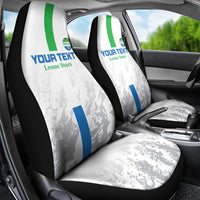 Custom Sierra Leone Football Car Seat Cover Go Leone Stars - Wonder Print Shop