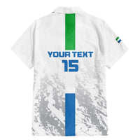 Custom Sierra Leone Football Family Matching Mermaid Dress and Hawaiian Shirt Go Leone Stars - Wonder Print Shop