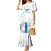 Custom Sierra Leone Football Family Matching Mermaid Dress and Hawaiian Shirt Go Leone Stars - Wonder Print Shop
