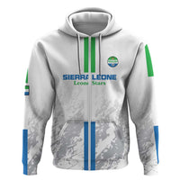 Custom Sierra Leone Football Hoodie Go Leone Stars - Wonder Print Shop