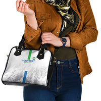 Custom Sierra Leone Football Shoulder Handbag Go Leone Stars