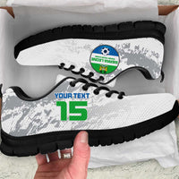 Custom Sierra Leone Football Sneakers Go Leone Stars