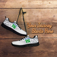 Custom Sierra Leone Football Sneakers Go Leone Stars