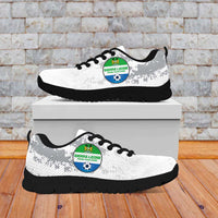 Custom Sierra Leone Football Sneakers Go Leone Stars