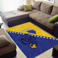 Bosnia and Herzegovina Football 2026 Area Rug The Dragons Of Europe - Wonder Print Shop