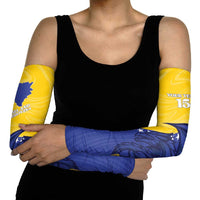 Custom Bosnia and Herzegovina Football 2026 Arm Sleeves The Dragons Of Europe - Wonder Print Shop