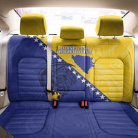 Bosnia and Herzegovina Football 2026 Back Car Seat Cover The Dragons Of Europe - Wonder Print Shop