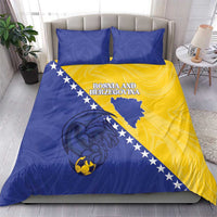 Bosnia and Herzegovina Football 2026 Bedding Set The Dragons Of Europe - Wonder Print Shop
