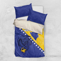 Bosnia and Herzegovina Football 2026 Bedding Set The Dragons Of Europe - Wonder Print Shop