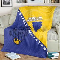 Bosnia and Herzegovina Football 2026 Blanket The Dragons Of Europe - Wonder Print Shop